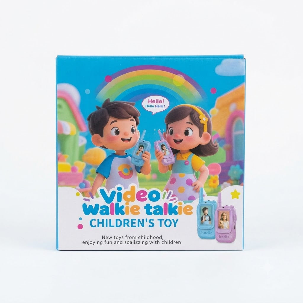 Kids Video Walkie Talkie – Fun Two-Way Communication Toy for Boys & Girls