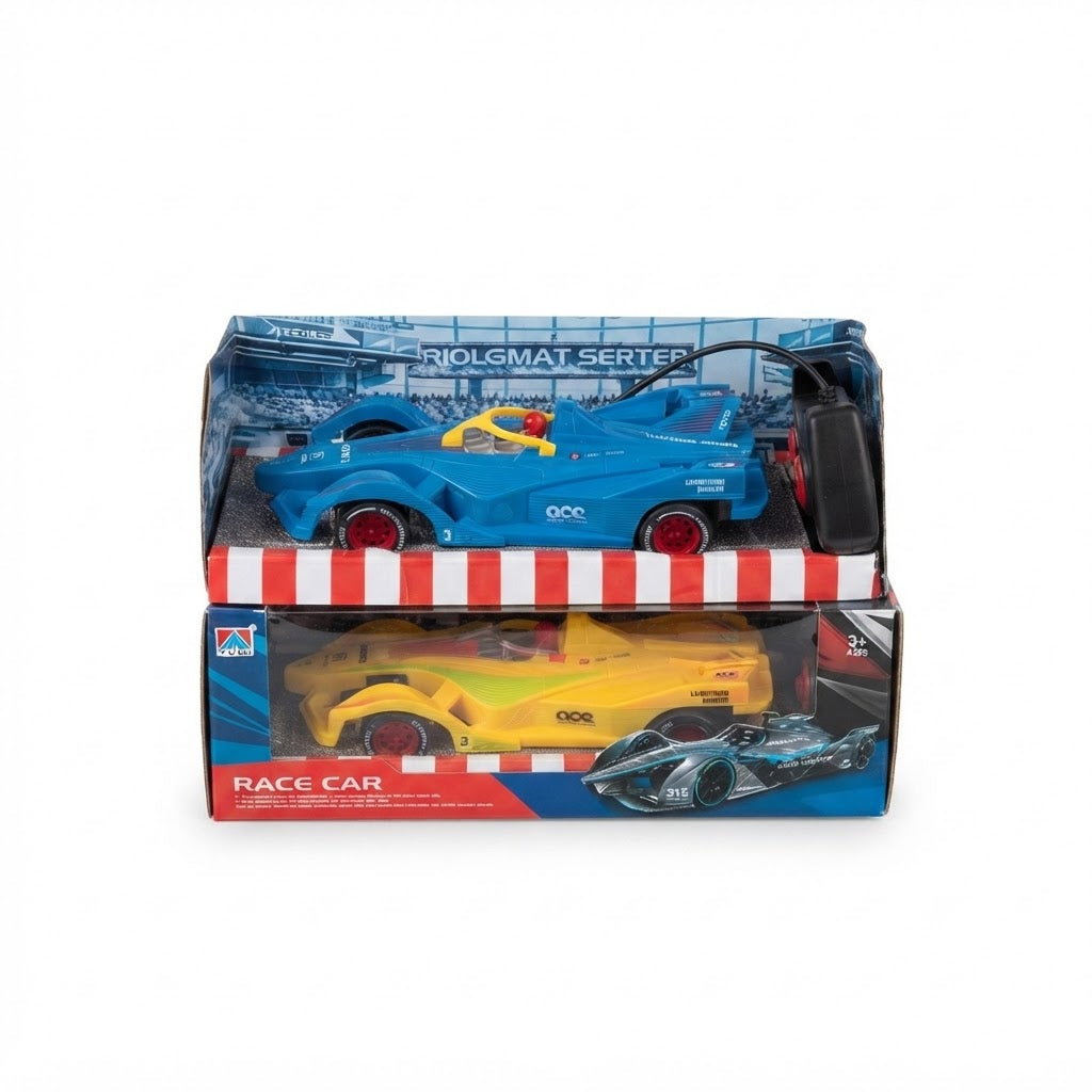 RC Racing Car Toy with Lights | Bump & Go Toy