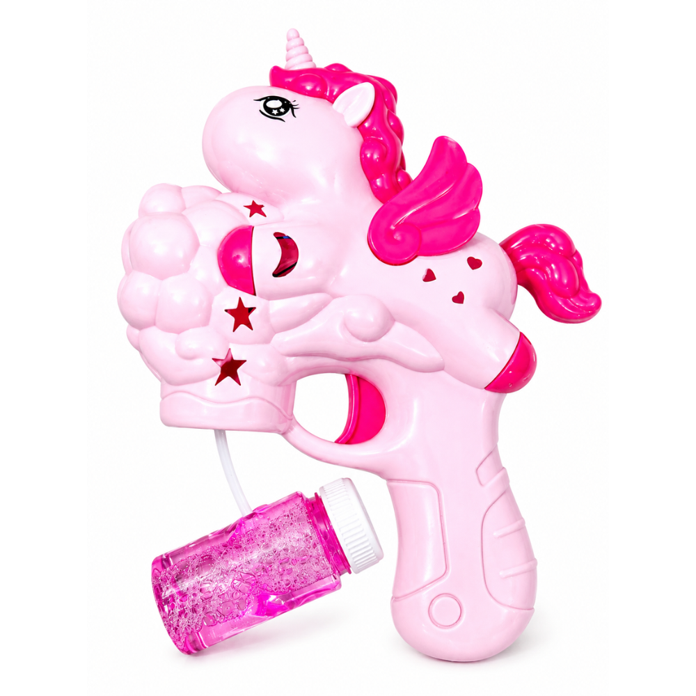 Magic Unicorn Bubble Gun – Automatic for Kids