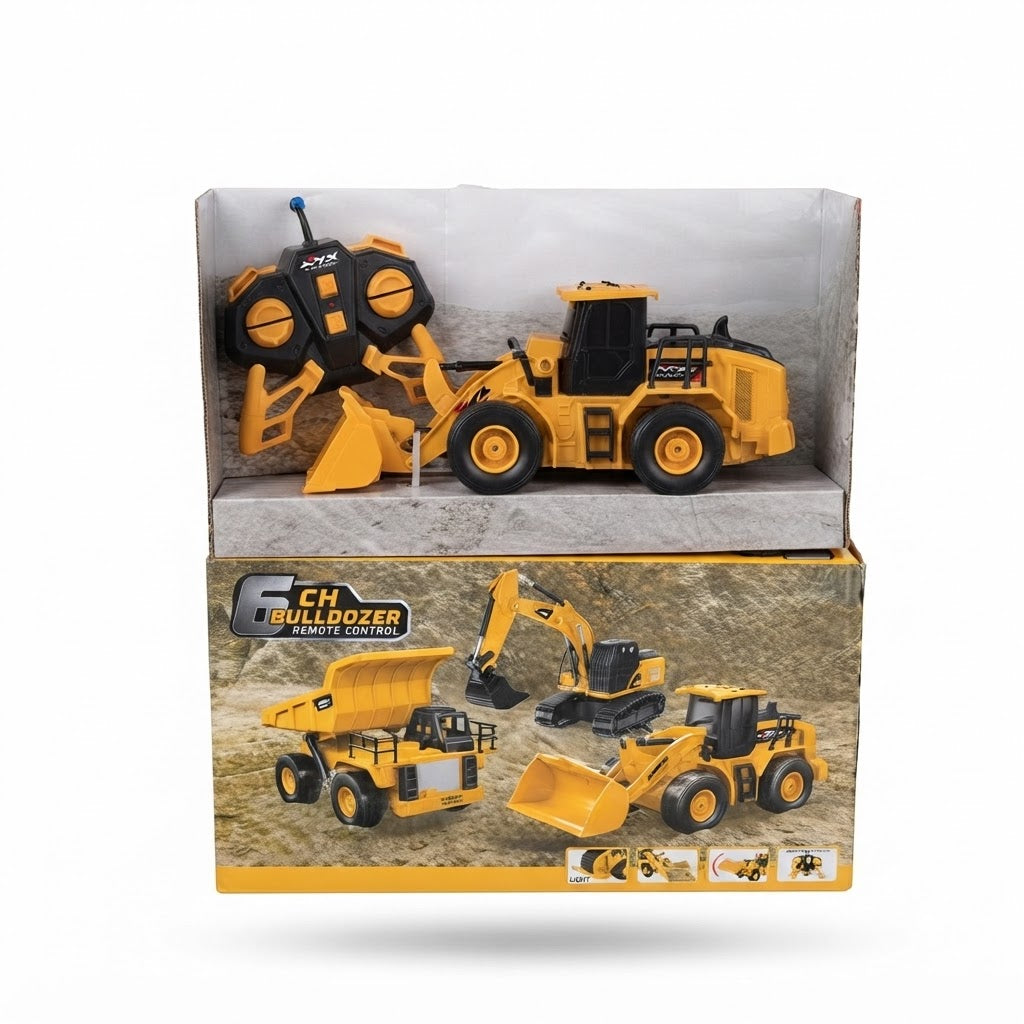 RC Bulldozer Loader | Construction Vehicle for Kids