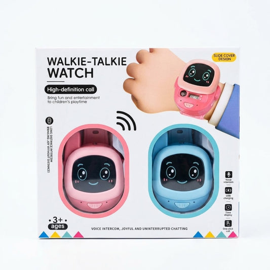 Kids Walkie Talkie Watch Set | Rechargeable Two-Way Communication Smart Watch