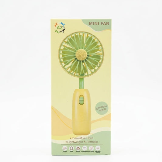 Premium Portable Mini Fan – USB Type-C Rechargeable Handheld Fan