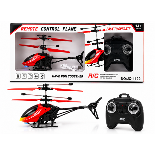 RC Remote Control Helicopter – Durable Rechargeable Flying Toy