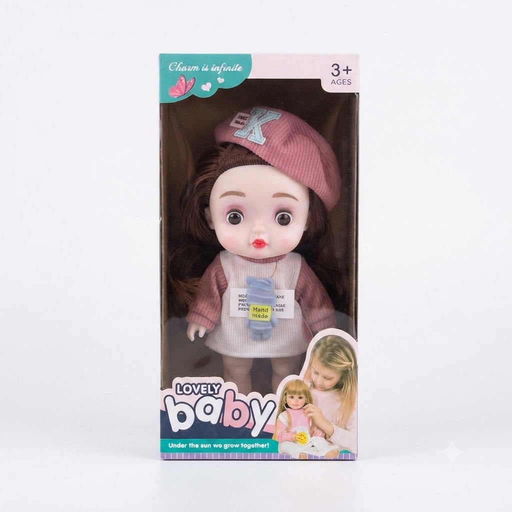 Cute Lovely Baby Doll with Stylish Outfit | Gift Toy for Girls